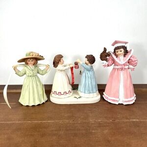 Set of 3,‎ Maud Humphrey Bogart Hamilton Figurine Lot, H1318 H5552 H5550